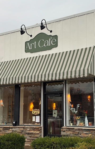 Art Cafe is like a restaurant but instead of ordering food, you order art experiences.