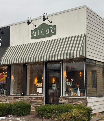 Art Café SLC storefront and art studio entrance in Salt Lake City